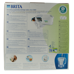 Brita Waterfilterbundel cool powder blue + 3 filters 1.00 Stuks