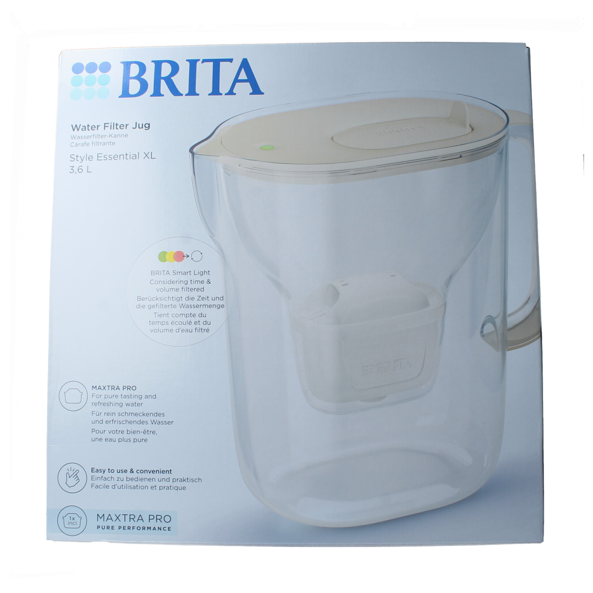 Brita BRITA waterfilterkan Style Essential XL sand 1.00 Stuks