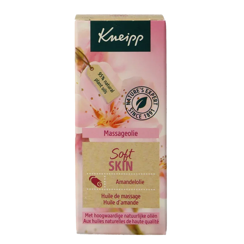 Kneipp Massageolie amandel mini 20 Milliliter