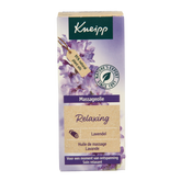 Kneipp Relaxing massageolie lavendel mini 20 Milliliter