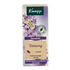 Kneipp Relaxing massageolie lavendel mini 20 Milliliter