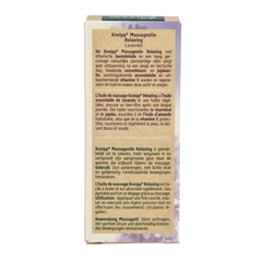 Kneipp Relaxing massageolie lavendel mini 20 Milliliter