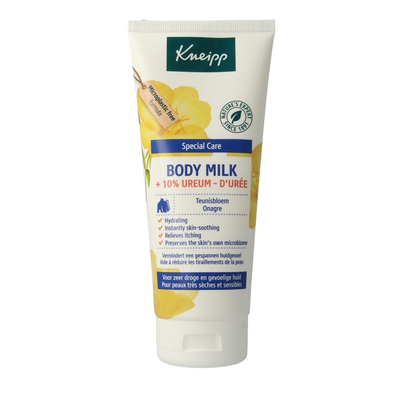 Kneipp Special care body milk +10% ureum teunisbloem 200 Milliliter