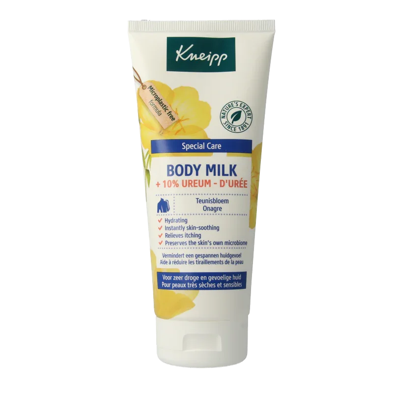 Kneipp Special care body milk +10% ureum teunisbloem 200 Milliliter