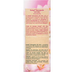 Kneipp Soft skin massageolie amandelolie 100.00 Milliliter
