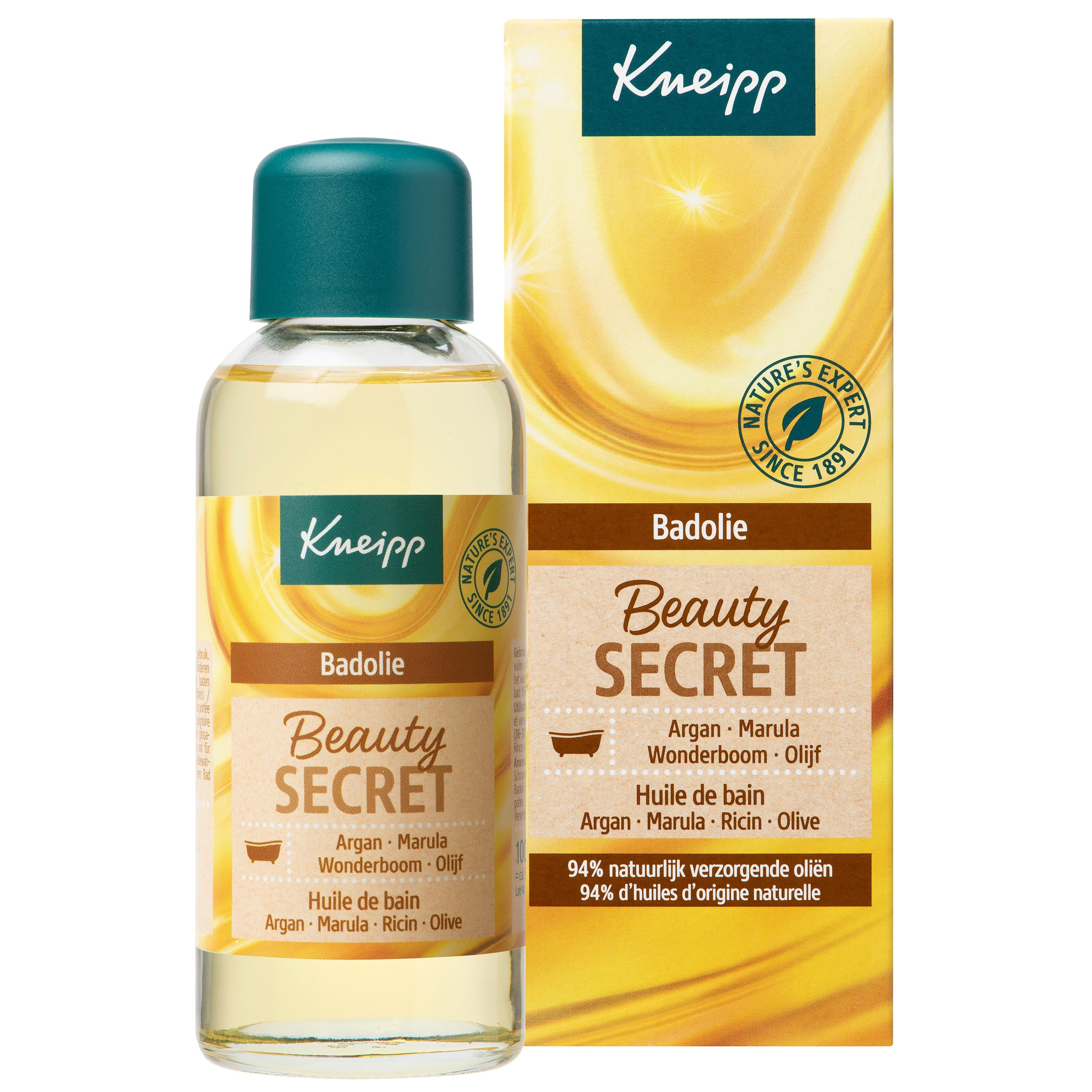 Kneipp Beauty secret badolie olijf 100.00 Milliliter