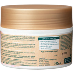 Kneipp Soft skin sugar & oil body scrub amandelolie 220 Gram