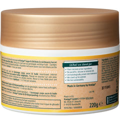 Kneipp Beauty secret body scrub sugar & oil 220 Gram