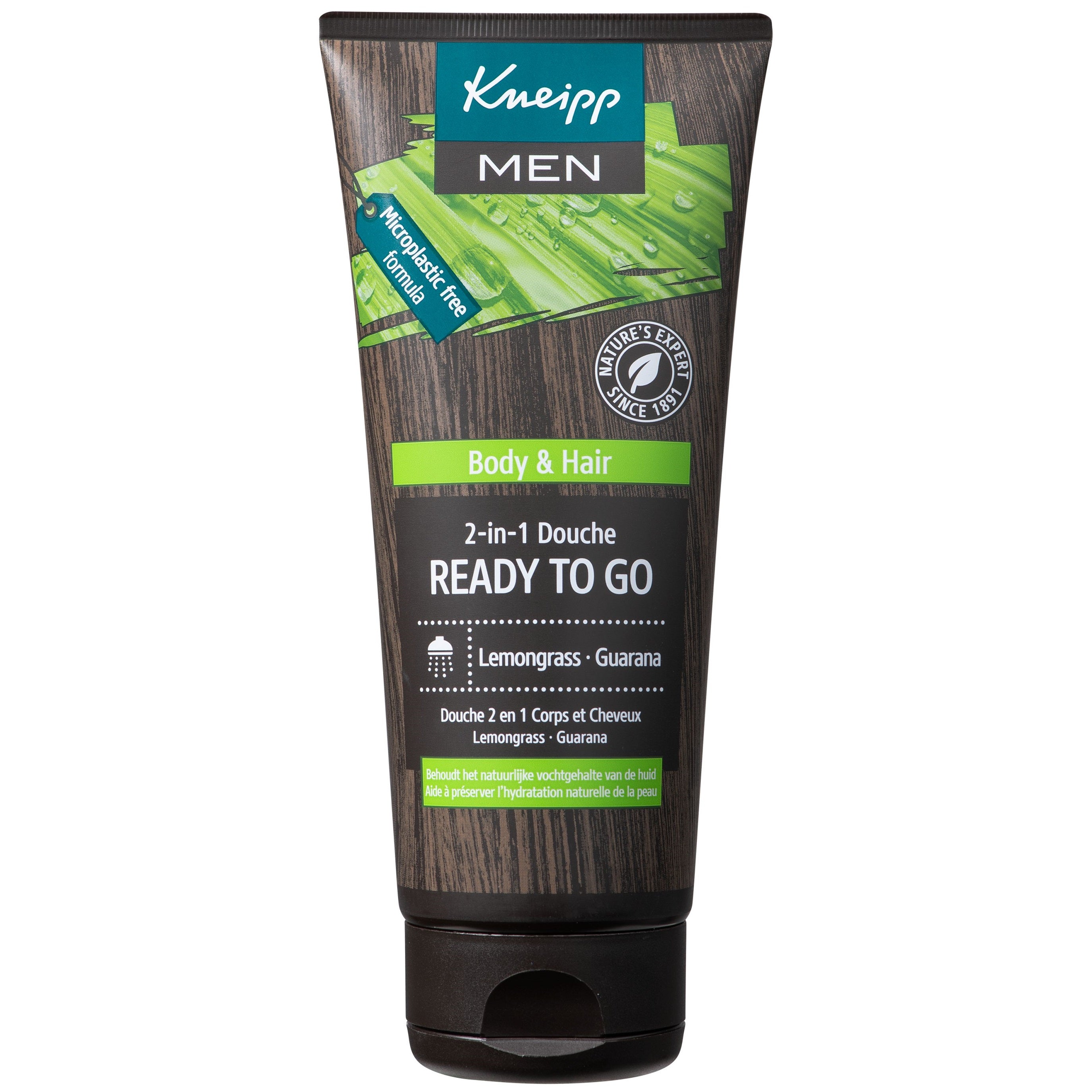 Kneipp Men body & hair 2-in-1 douche ready to go 200 Milliliter