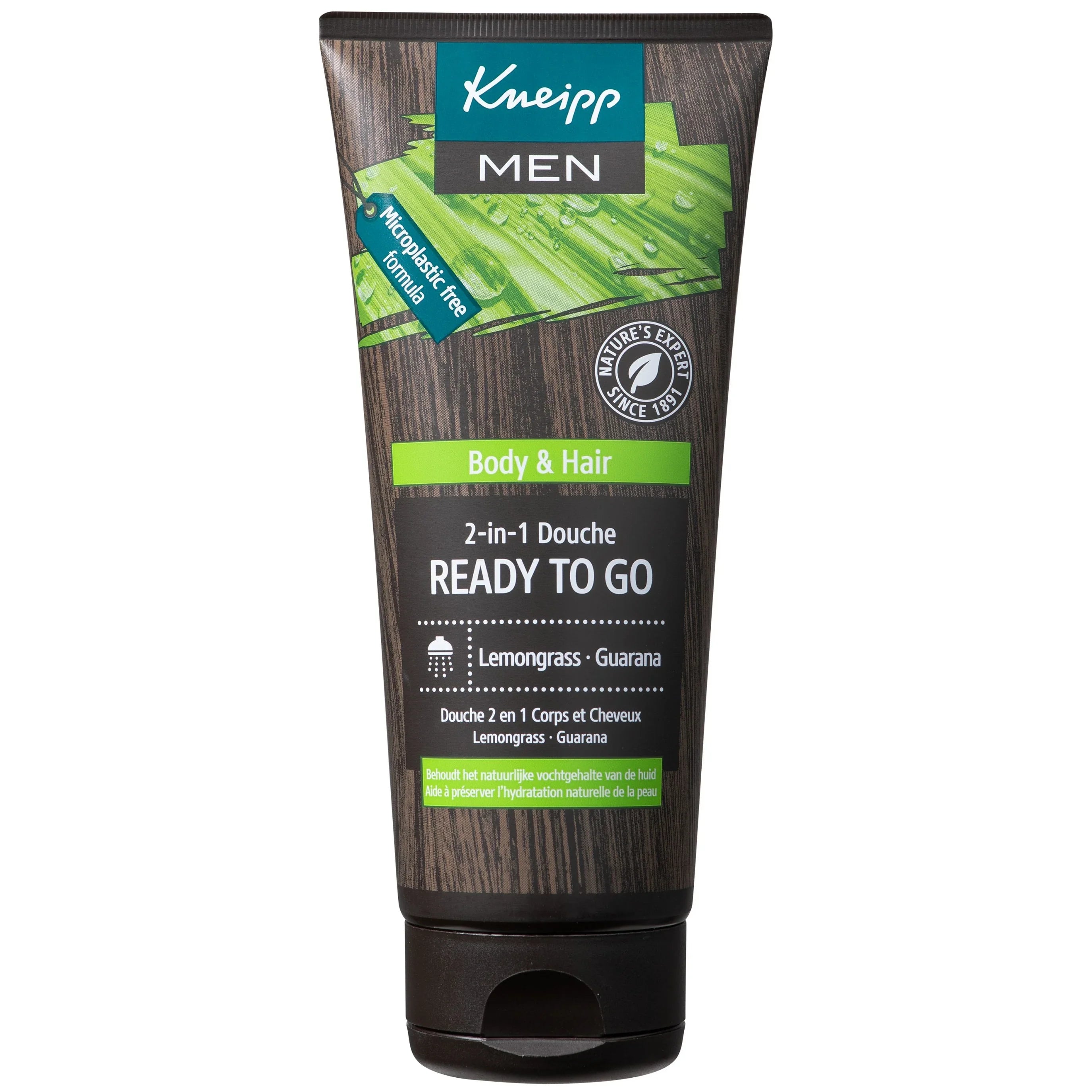 Kneipp Men body & hair 2-in-1 douche ready to go 200 Milliliter