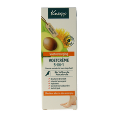 Kneipp Foot care voetcreme 5-in-1 75.00 Milliliter