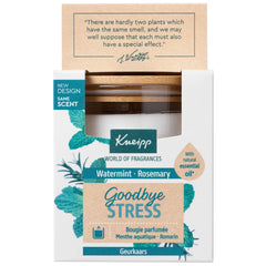 Kneipp Goodbye stress geurkaars 145 Gram