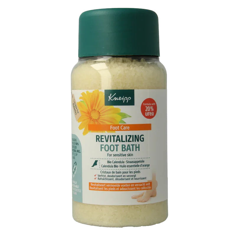 Kneipp Foot care voetbadkristal vitalizing calendula sina 600 Gram