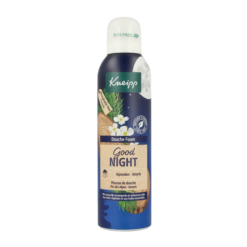 Kneipp Good night douchefoam 200 Milliliter