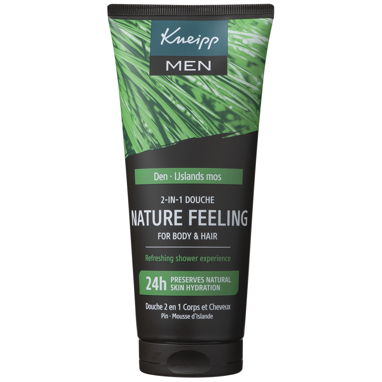 Kneipp 2-in-1 Men Douchegel & Shampoo Nature Feeling 200.00 Milliliter