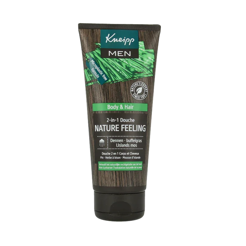 Kneipp Men body & hair 2-in-1 douche nature feeling 200 Milliliter