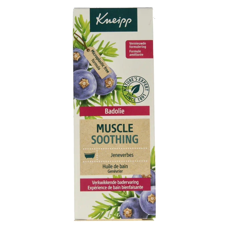 Kneipp Muscle soothing badolie jeneverbes 100 Milliliter