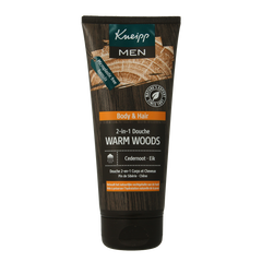 Kneipp Men body & hair 2-in-1 douche warm woods 200.00 Milliliter
