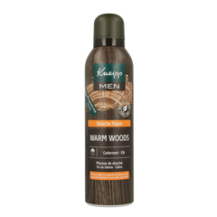 Kneipp Men warm woods douche foam cedernoot 200 Milliliter