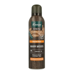 Kneipp Men warm woods douche foam cedernoot 200.00 Milliliter