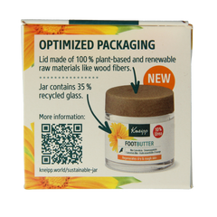 Kneipp Foot care voetbutter calendula sinaasappelolie 100 Milliliter