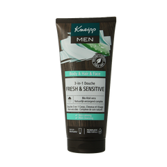 Kneipp Men douche 3 in 1 fresh & sensitive 200 Milliliter