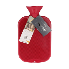Fashy kruik warmwaterzak cranberry enkel rib 2 Liter