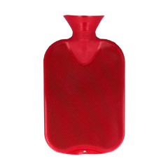 Fashy Kruik warm water zak cranberry dubbele rib 2 Liter