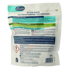 Dr.Beckmann Active white oxi vlekverwijderaar 400 Gram