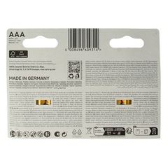 Varta Batterij AAA micro 10 Stuks