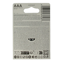 Varta Batterij AAA superlife 4 Stuks