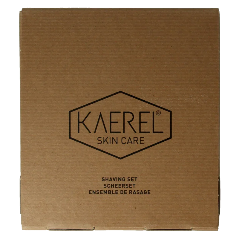 Kaerel Skin care shavingset scheercreme & aftershave 1 Set