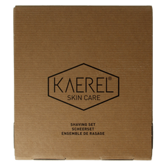 Kaerel Skin care shavingset scheercreme & aftershave 1.00 Set