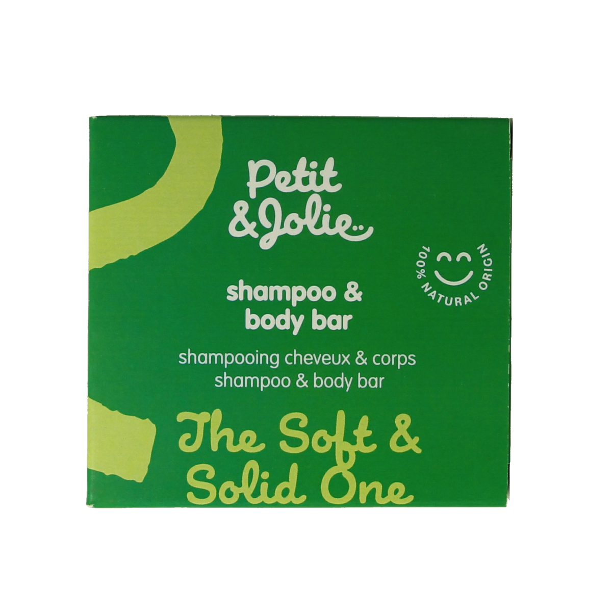 Petit et Jolie Shampoo & body bar voor baby's en kinderen 65.00 Gram