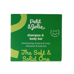 Petit et Jolie Shampoo & body bar voor baby's en kinderen 65.00 Gram