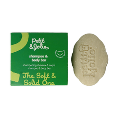 Petit & Jolie Shampoo & body bar voor baby's en kinderen 65 Gram