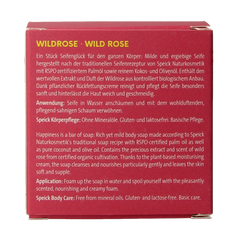 Speick Wilde roos zeep in doosje 100 Gram