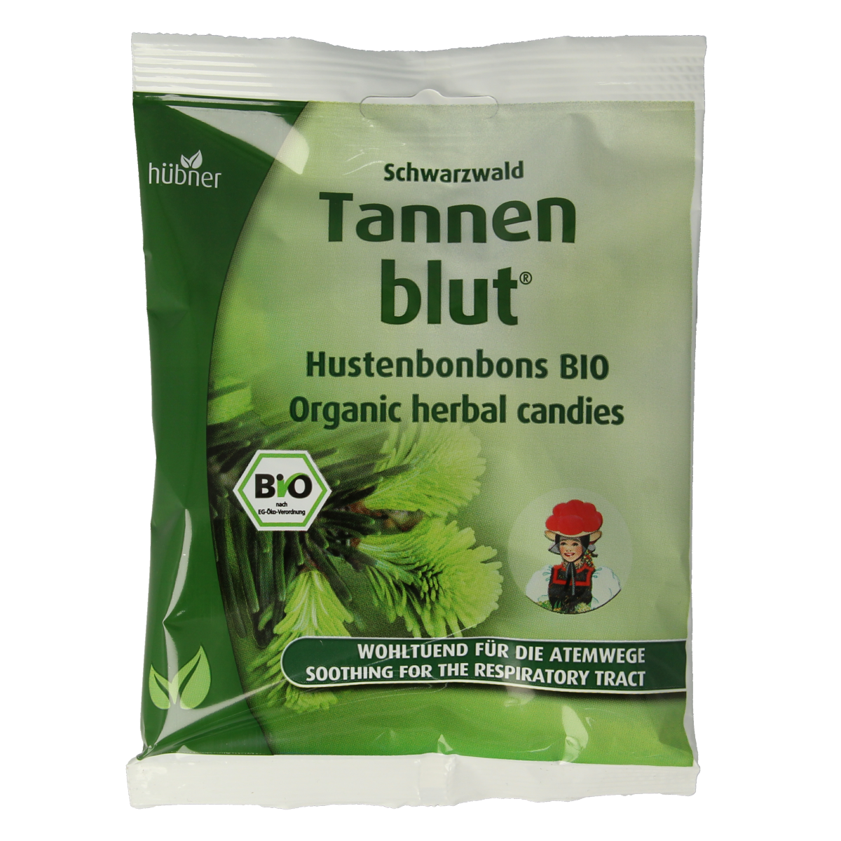 Hubner Tannenblut hoestbonbons bio 75.00 Gram