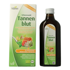 Hubner Tannenblut kruidensiroop bio 250 Milliliter