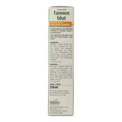 Hubner Tannenblut kruidensiroop bio 250.00 Milliliter