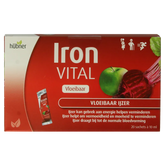 Hubner Iron vital vloeibaar ijzer 20x10ml 20 Stuks