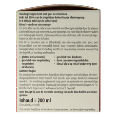 Hubner Iron vital vloeibaar ijzer 20x10ml 20.00 Stuks