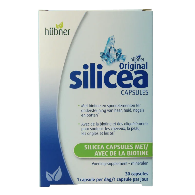 Hubner Original silicea capsules met biotine 30 Capsules