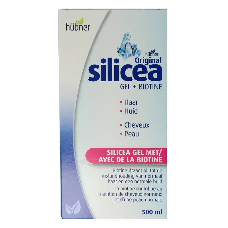 Hubner Silicea silicium gel + biotine 500 Milliliter