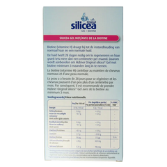 Hubner Silicea silicium gel + biotine 500 Milliliter