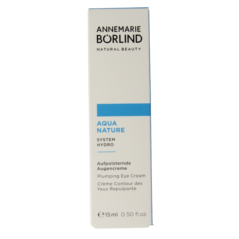Borlind Aquanature oogverzorging hyaluronzuur 15 Milliliter