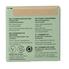 Borlind Eyeshadow powder matt ivory 1.00 Stuks