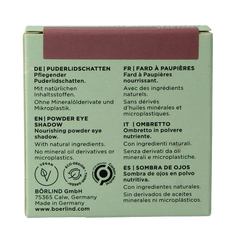 Borlind Eyeshadow powder matt rose 1 Stuks
