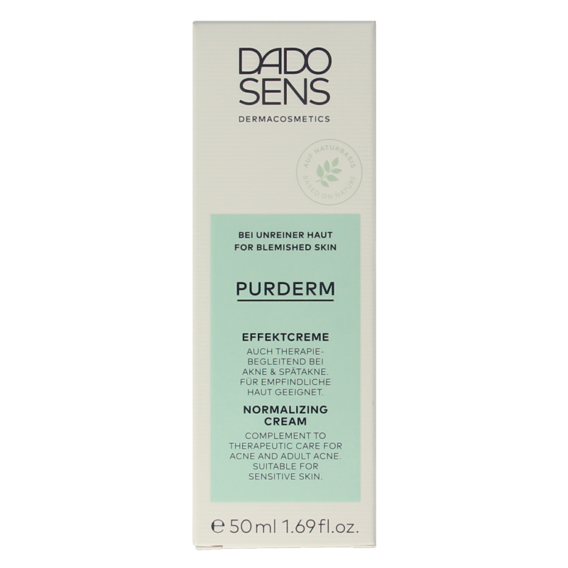 Dado Sens Purderm normalizing cream bio 50 Milliliter