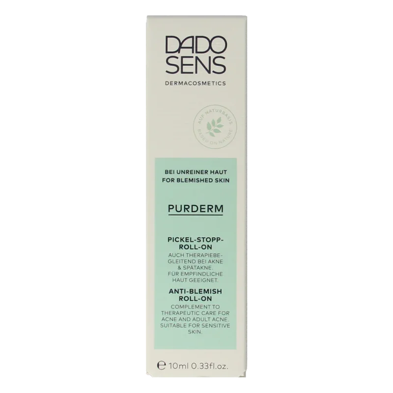 Dado Sens Purderm anti blemish roll on bio 10 Milliliter